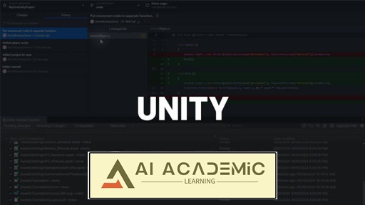 یادگیری کنترل نسخه در یونیتی 6