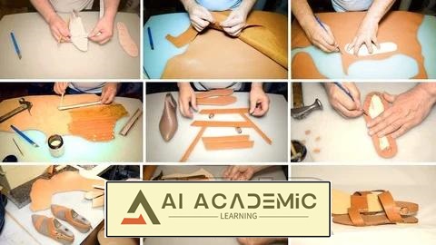 هنر چرم‌دوزی: دوخت صندل‌های چرمی