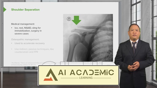 تشخیص استئوپاتی ناحیه شانه