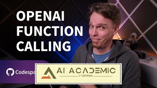 دوره OpenAI API: فراخوانی توابع