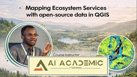 نقشه‌برداری خدمات اکوسیستمی با داده متن‌باز در QGIS