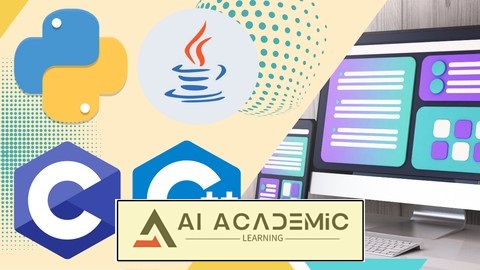 تسلط به جاوا، پایتون، C و ++C - دوره برنامه نویسی چندمنظوره