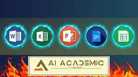 تسلط به MS Word ،Excel ،PowerPoint و Google Docs ،Google Sheets