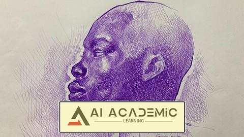 تسلط به طراحی با خودکار (پرتره)