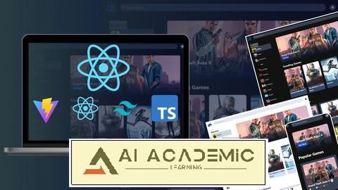 تسلط به React JS و Tailwind CSS با پروژه‌های واقعی