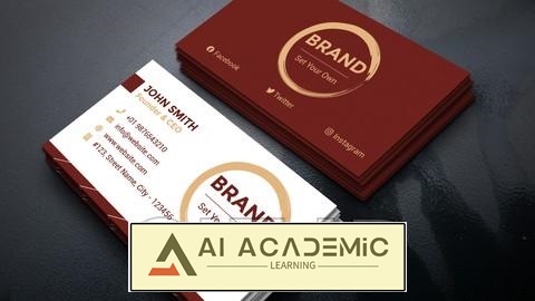 تسلط به طراحی کارت ویزیت با Photoshop