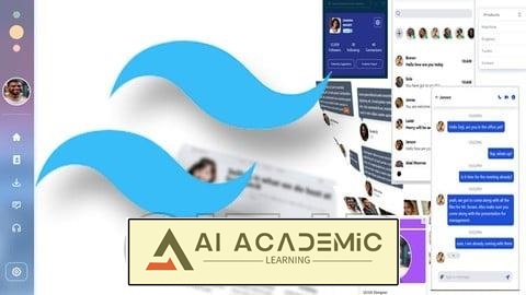 از شروع تا تسلط به Tailwind CSS با 18 مثال پروژه 2025