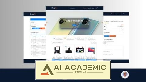 دوره تجارت الکترونیک MERN (+ کیف پول دیجیتال فین‌تک) - Shopito