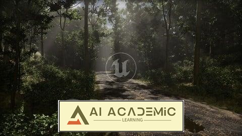 صحنه Megascans - جاده گمشده