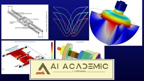 مدل‌سازی ماژول الکترواستاتیک در COMSOL Multiphysics