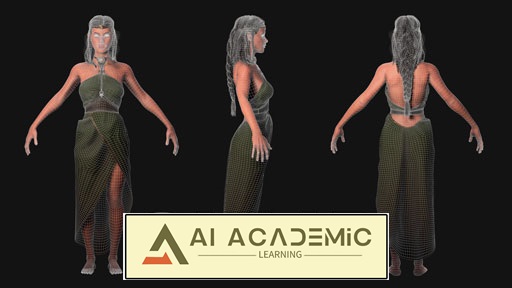 کاراکتر زن اسطوره‌ای - پایپ‌لاین کامل بازی