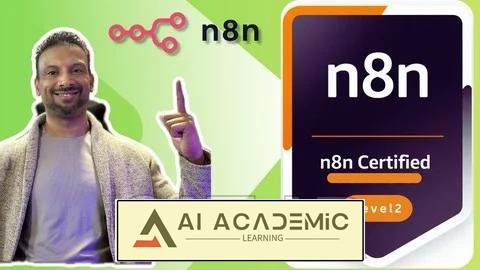 گواهینامه سطح 2 n8n - اتوماسیون هوش مصنوعی
