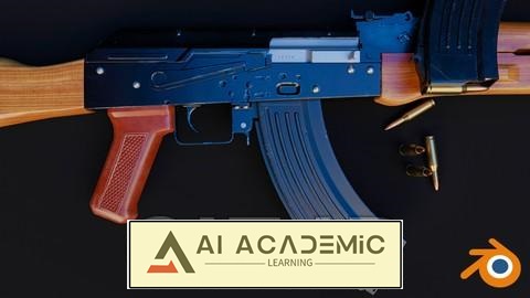 مدل‌سازی سلاح برای بازی‌های تریپل ای در بلندر