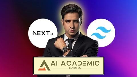 آموزش Nextjs 14 و Tailwind CSS - ایجاد وب‌سایت پورتفولیوی مدرن