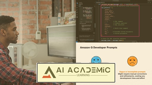 بهینه‌سازی پرامپت ها در Amazon Q Developer برای تکمیل کد