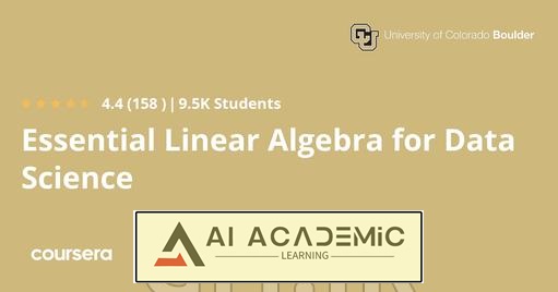 جبر خطی ضروری برای علم داده