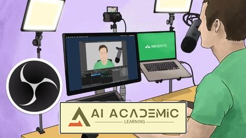 آموزش OBS Studio - ضبط صفحه نمایش و لایو استریمینگ