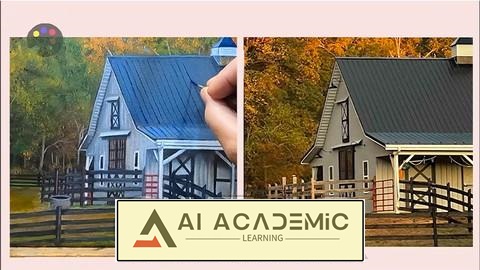 نقاشی رنگ روغن از روی عکس