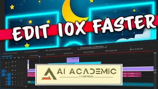 سرعت گردش کار خود را افزایش دهید - یادگیری تکنیک‌های فوق‌سریع ویرایش در Adobe Premiere Pro