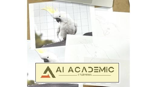 مبانی انتقال تصویر به کاغذ آبرنگ - شبکه، ردیابی یا لایت باکس