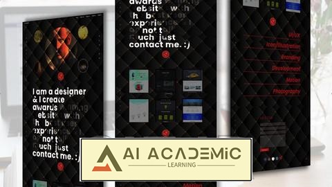 وب سایت پورتفولیو با استفاده از HTML ،CSS و جاوا اسکریپت با میزبانی
