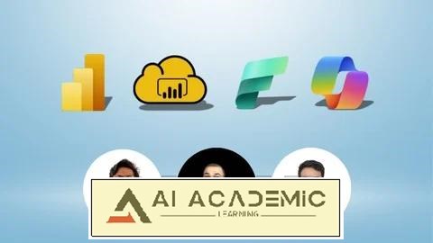 دوره 4 در 1 Power BI - بررسی Desktop ،Service ،Fabric و Copilot