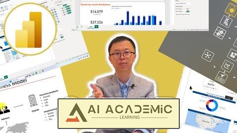 پاور بی‌آی برای کسب‌وکار - یادگیری به روش سرگرم‌کننده و واقعی