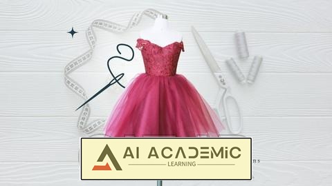 آموزش Prima Ballerina: دوره آموزش خیاطی طراحی لباس در اندازه‌ی نیمه