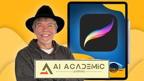 آموزش Procreate برای بازاریابی و Merch: از مبتدی تا پورتفولیو