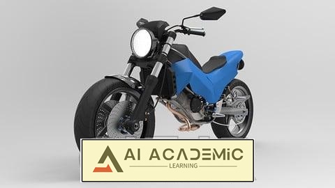آموزش PTC Creo Parametric - دوره کامل موتورسیکلت - ماژول پیشرفته
