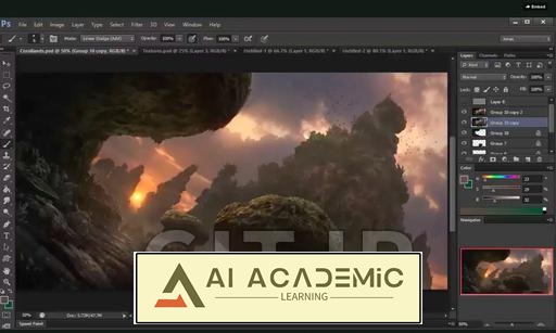 نقاشی دیجیتال - مناظر مفهومی