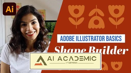 مبانی Adobe Illustrator: ساخت یک لوگو با Shape Builder