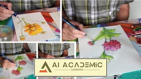 نسخه گل رنگ‌آمیزی سریع - رنگ‌آمیزی به روش متفاوت