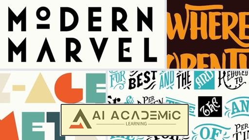 تایپوگرافی - تکنیک های پیشرفته فونت