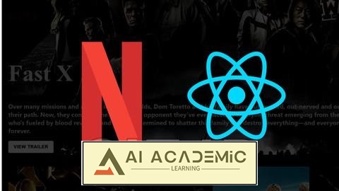 آموزش React - راهنمای کامل - کلون وب‌سایت نتفلیکس