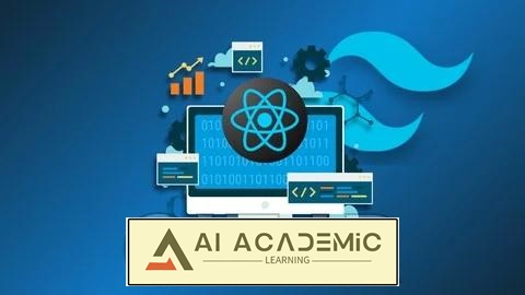 آموزش ReactJS و Tailwind CSS 4 - ساخت پروژه‌های وب کامل