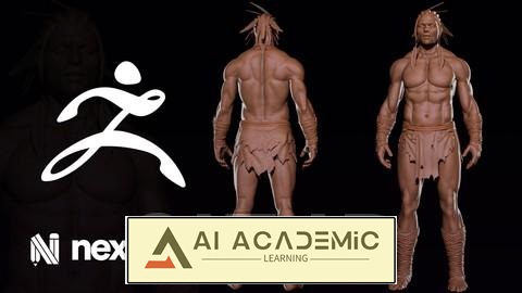 مجسمه‌سازی کاراکتر برای بازی‌ها با ZBrush