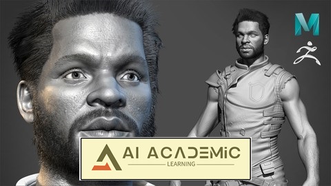 مدل سازی کاراکتر واقع گرایانه برای بازی در مایا و Zbrush