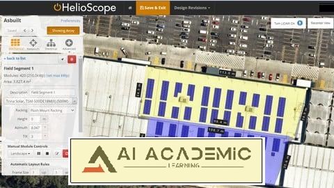 طراحی سیستم‌های خورشیدی PV مسکونی و تجاری در HelioScope