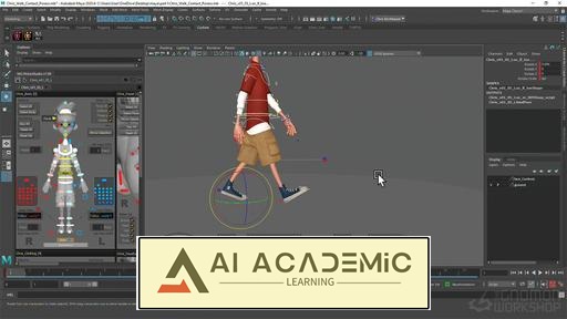 انیمیت کردن ترنزیشن های احساسی در Maya