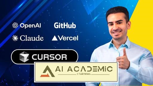 آموزش Cursor AI - طراحی وب با کدنویسی هوش مصنوعی برای افراد کاملا مبتدی - ساخت وب‌سایت‌ها بدون کدنویسی