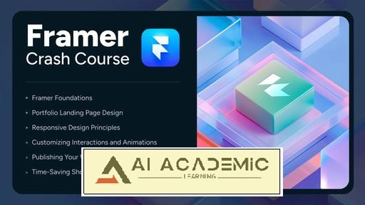 دوره فشرده Framer: انتشار وب‌سایت پورتفولیو خود