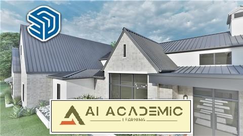 دوره SketchUp برای معماران - تسلط به سقف‌ها