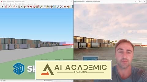 دوره‌ی فوق‌العاده مدل‌سازی سه‌بعدی و رندرینگ با SketchUp و Lumion