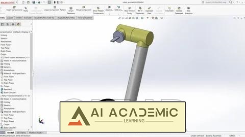 انیمیشن و تحلیل حرکت در Solidworks