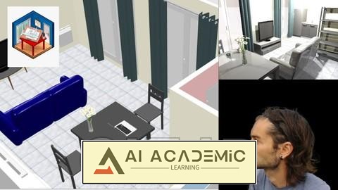 دوره کامل Sweet Home 3D