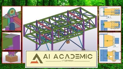 دوره آموزشی پروژه‌ محور سازه فولادی با Tekla Structures - بخش 3