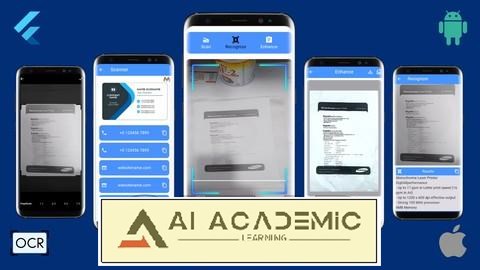 تشخیص متن، اسکن و بهبود مستندات در فلاتر