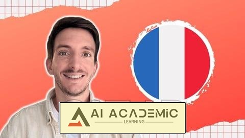 دوره کامل زبان فرانسه: یادگیری فرانسه - سطح متوسط رو به ​​پایین