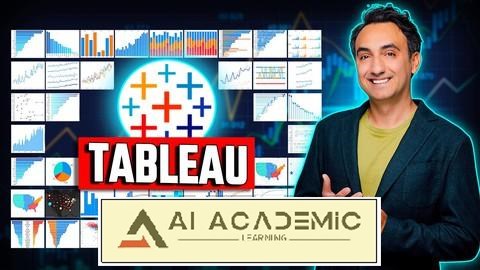 مسترکلاس کامل نمودارهای Tableau - معرفی 63 نمودار